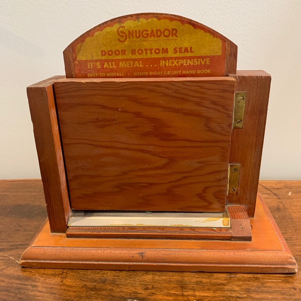 Vintage Snugadoor Salesman Sample